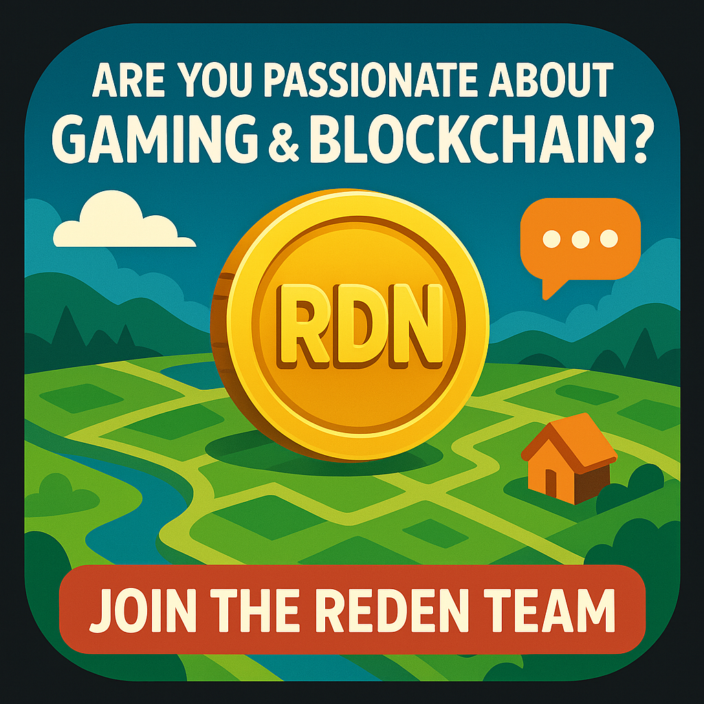 Join REden Team to Receive RDN Token!